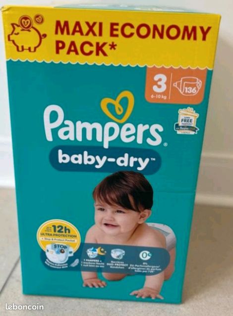 Couche pampers taille 3 (image 1)