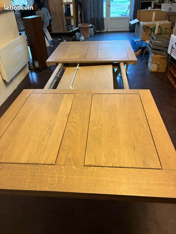 Table chêne véritable Seron marque française (image 6)