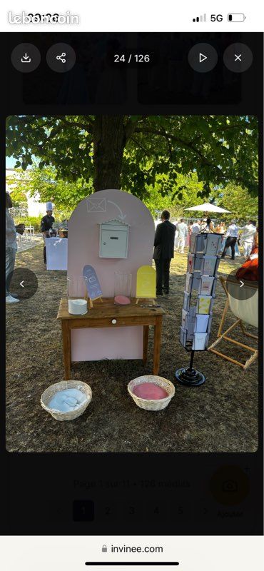 Panneau urne mariage (image 4)