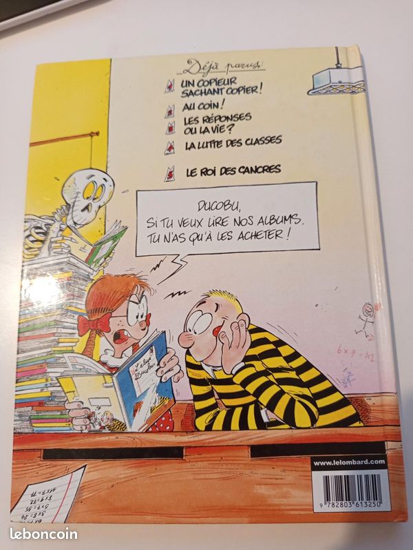 Lot 2 BD Ducobu Tomes 2 et 10 (image 2)