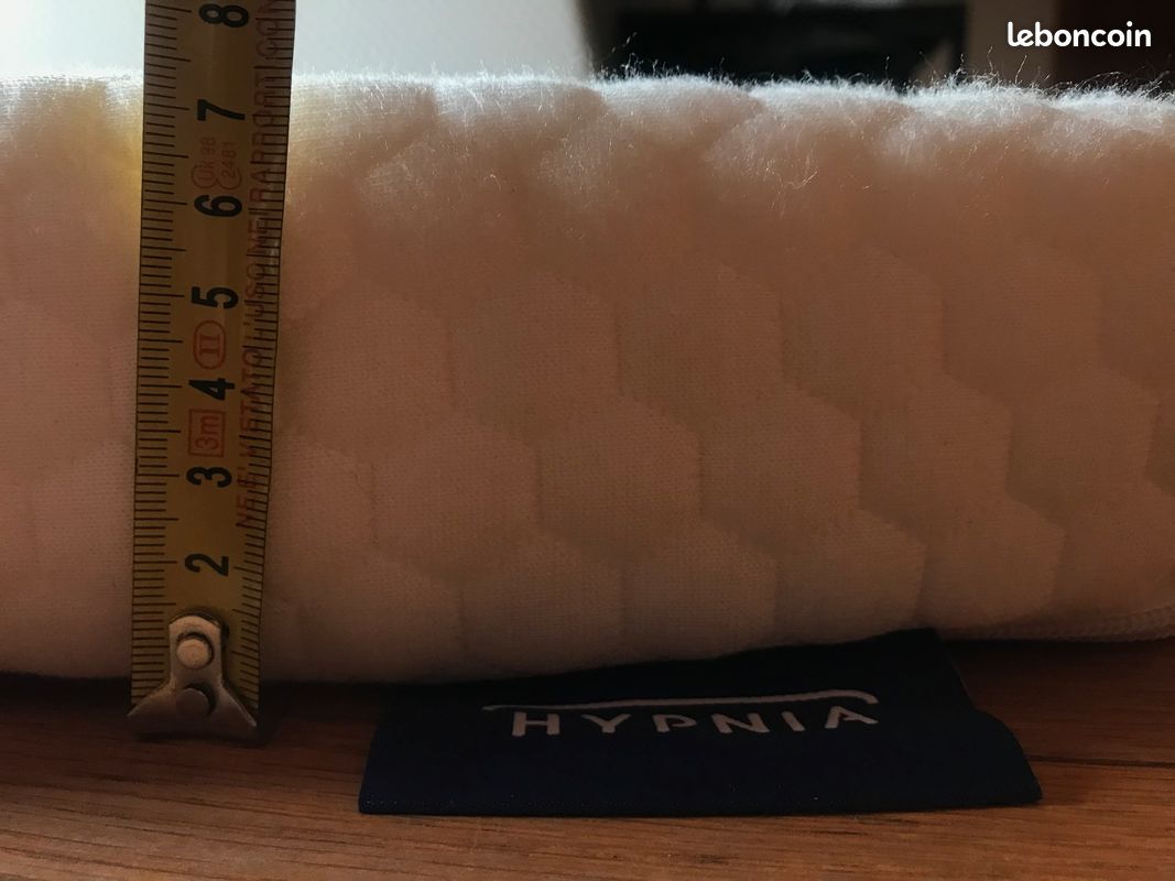 Surmatelas Bambou HYPNIA 160x200 mémoire de forme (image 3)
