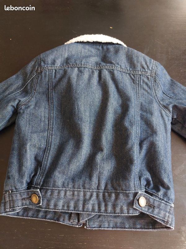 Blouson jean hiver garçon (image 2)
