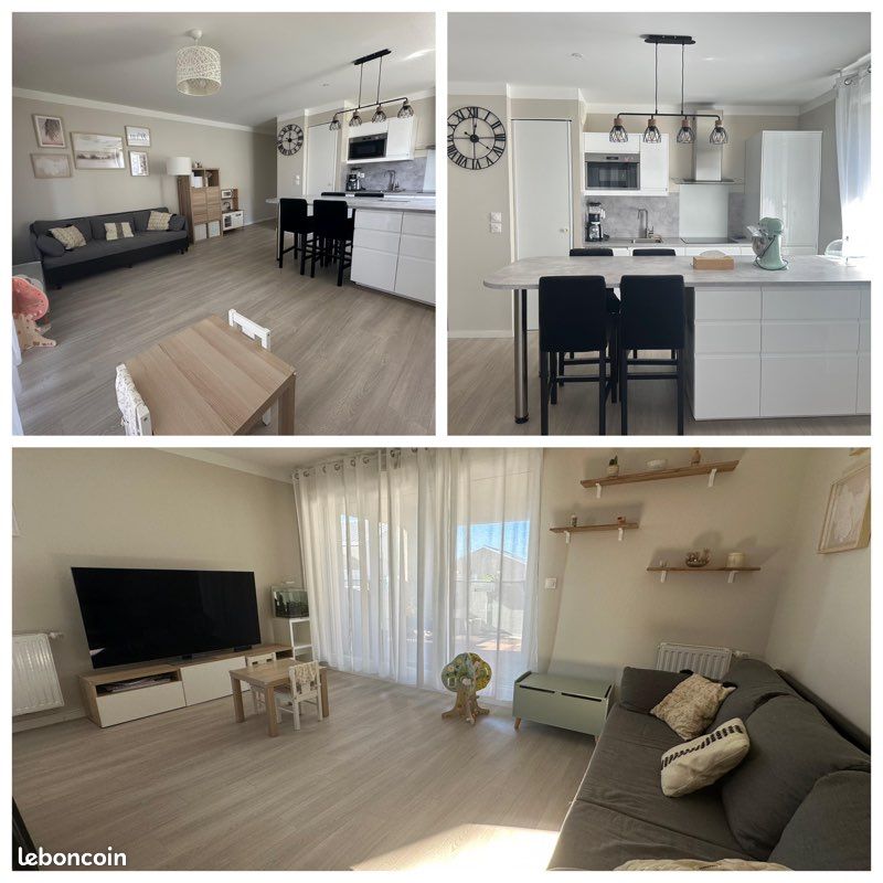 Appartement 3 pièces 58 m² · à Couëron · 57,9 m² · 215 000 €