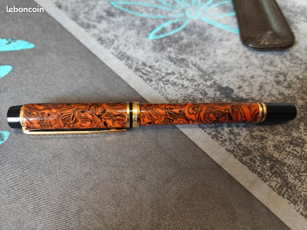 Stylo Plume Waterman Vintage - Années 70/80 - Couleur Kaki - Neuf De Stock Jamais Encré