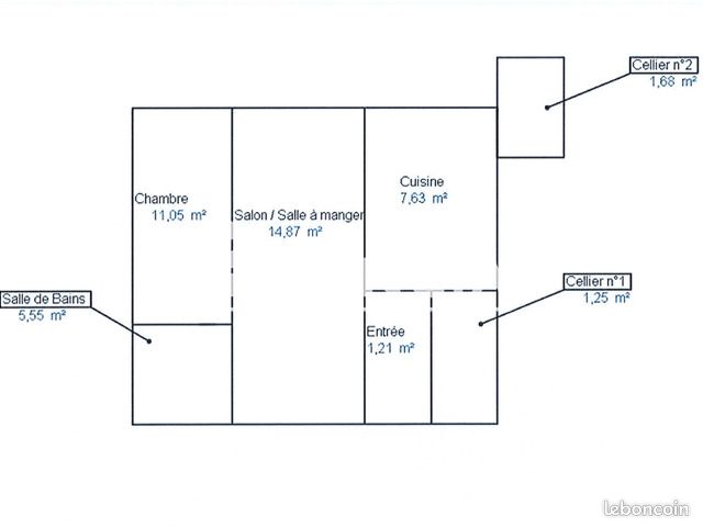 Appartement a louer lille - 2 pièce(s) - 43 m2 - Surfyn