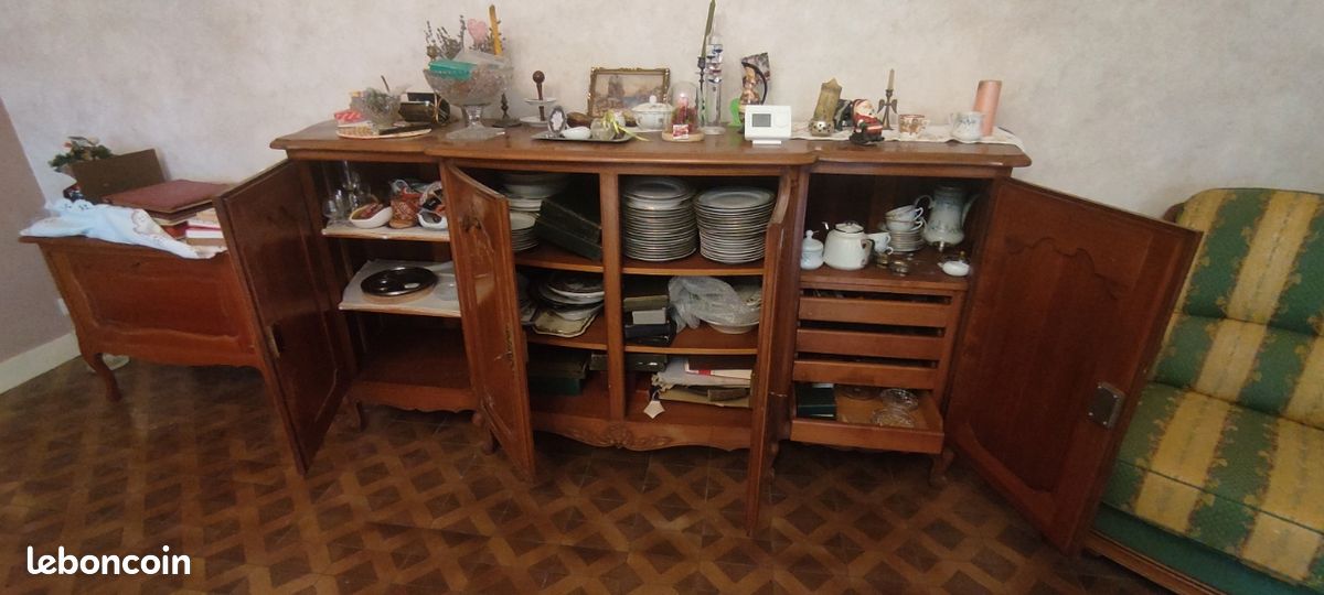 Buffet en bois Louis Philippe (image 6)