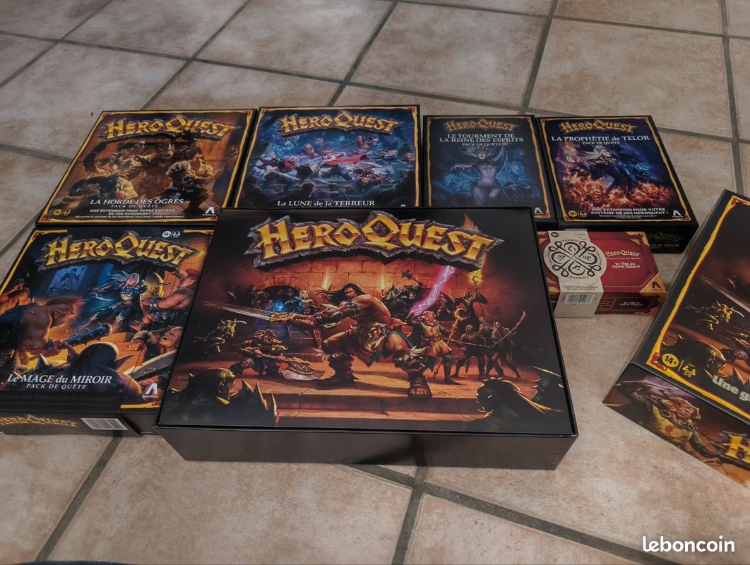 Le Mage du Miroir - HeroQuest - Les Souterrains Oubliés