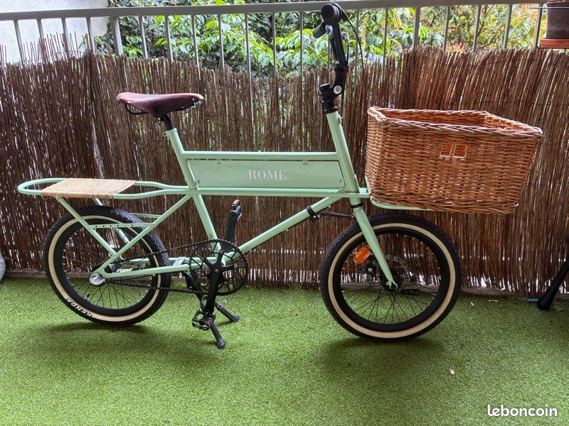 Vélo petit porteur vert série limitée Le bon marché Vélos