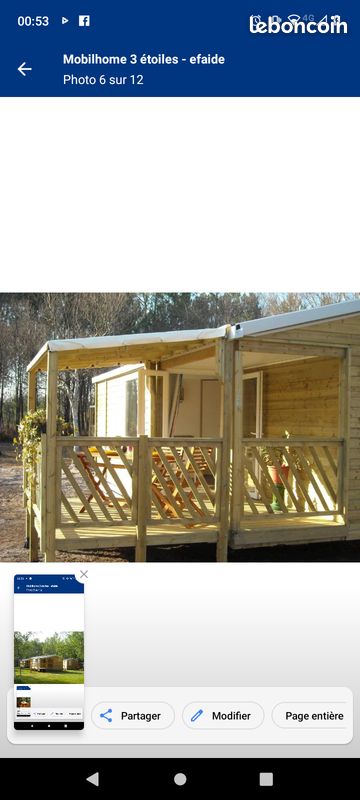 Mobil-home en location du 6 au 13 juillet à côté de Lacanau (image 5)