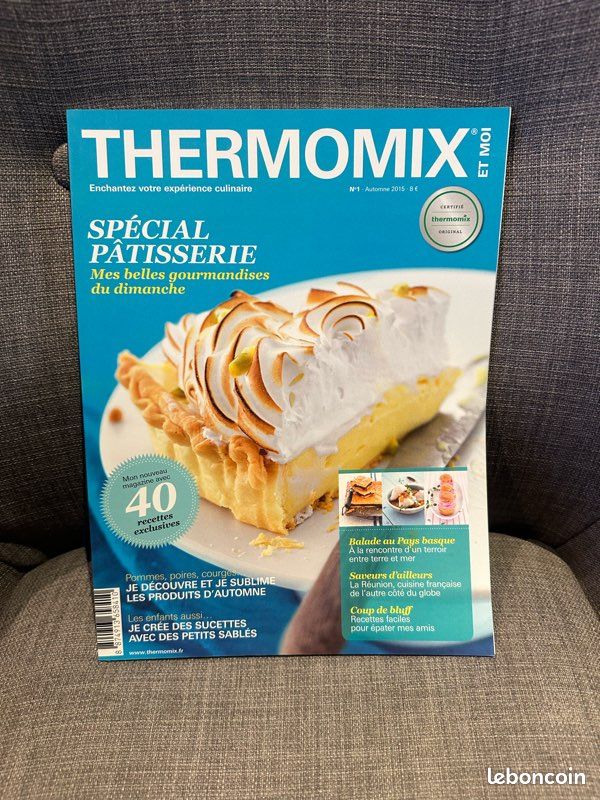 Livre thermomix «  spécial pâtisserie » (image 1)