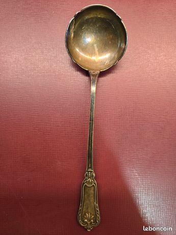 Léonard Chatenet Veuve (1830) -Louche - En argent massif 950/1000