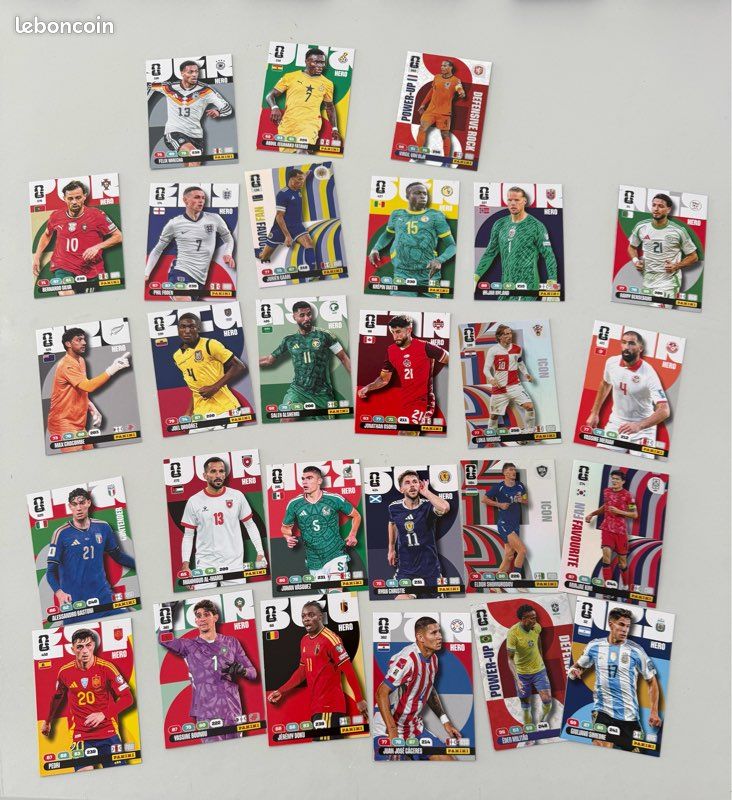 Lot 27 Cartes Panini Fifa 2026 (image 2)