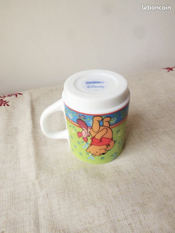 Mug Winnie l'ourson et Porcinet - Disney / Luminarc - Etat neuf (image 8)
