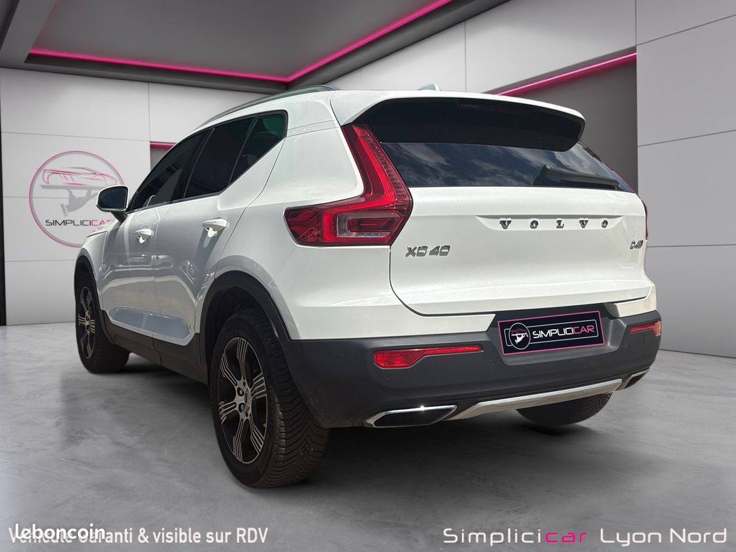 VOLVO XC40 D4 190 AWD INSCRIPTION LUXE GEARTRONIC 190Ch Garantie 12 mois (image 3)