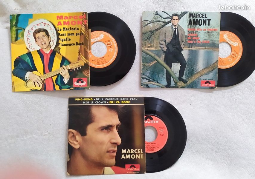 EP 45 Tours Marcel AMONT (image 1)