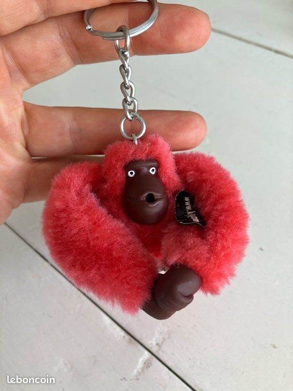 Porte clé Kipling rose Original Neuf (image 1)