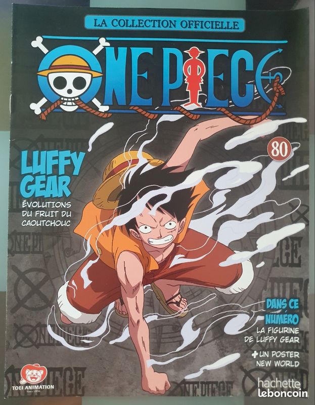 Pop One Piece Figurine One Piece Monkey D. Luffy N°1 Collection Hachette - Neuf Sous Blister Figurine One Piece Luffy