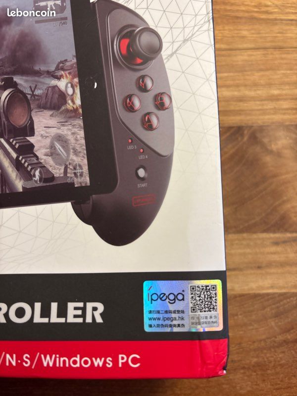 Wireless rétractable conttroller : manette pour smatphone (image 2)