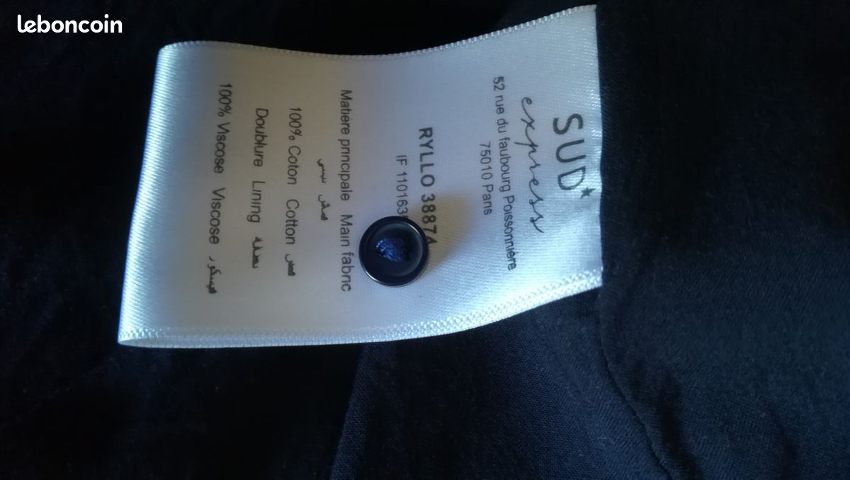 Robe bleue Sud Express été 2026 (image 4)