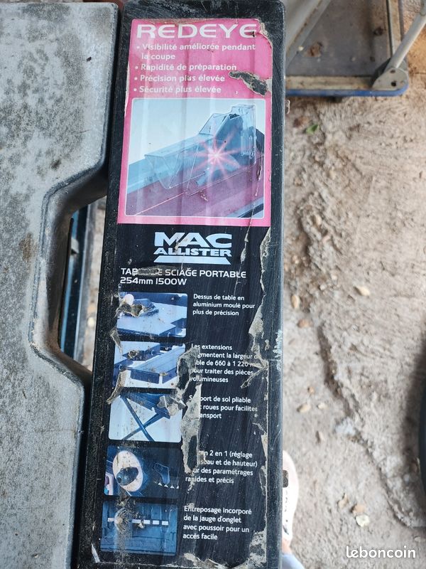 Table de sciage pliable (image 3)