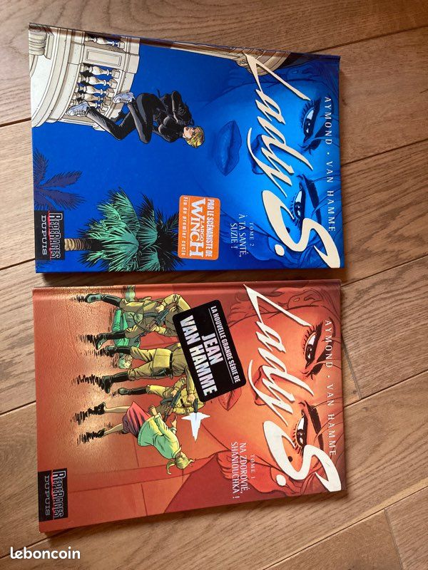 BD Lady S tomes 1 &2 édition originale (image 1)