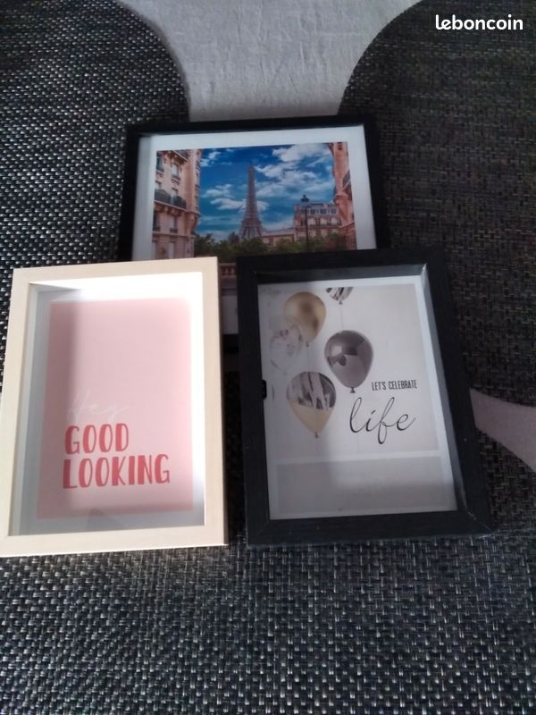 Lot des 3 cadres (image 1)
