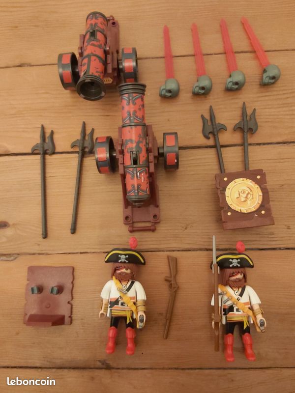 Ensemble de canons et pirates Playmobil (image 4)