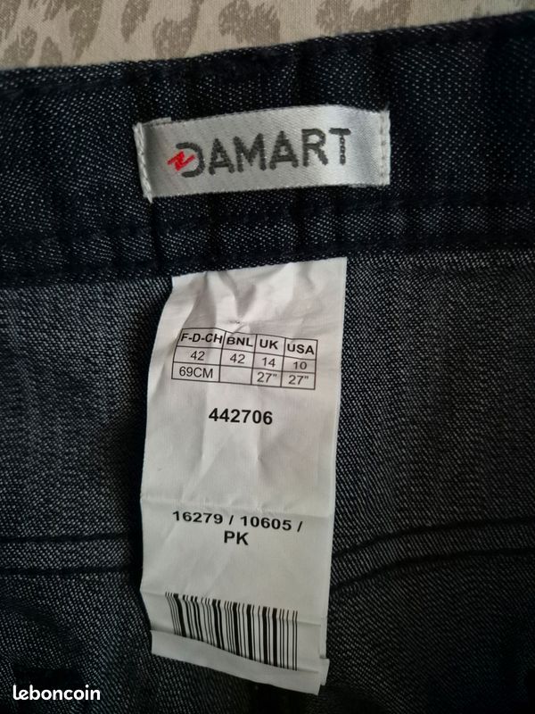 Pantalon / Jean "DAMART" T 42 (image 6)