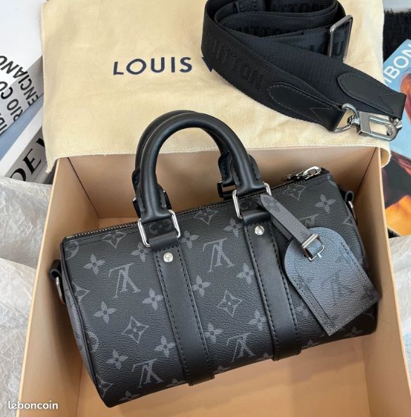 Sac Louis&Vùitton Keepall Bandoulière 25 Monogram Eclipse (image 2)