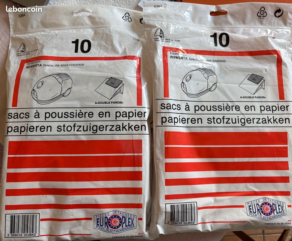 Sacs aspirateur Rowenta (image 1)