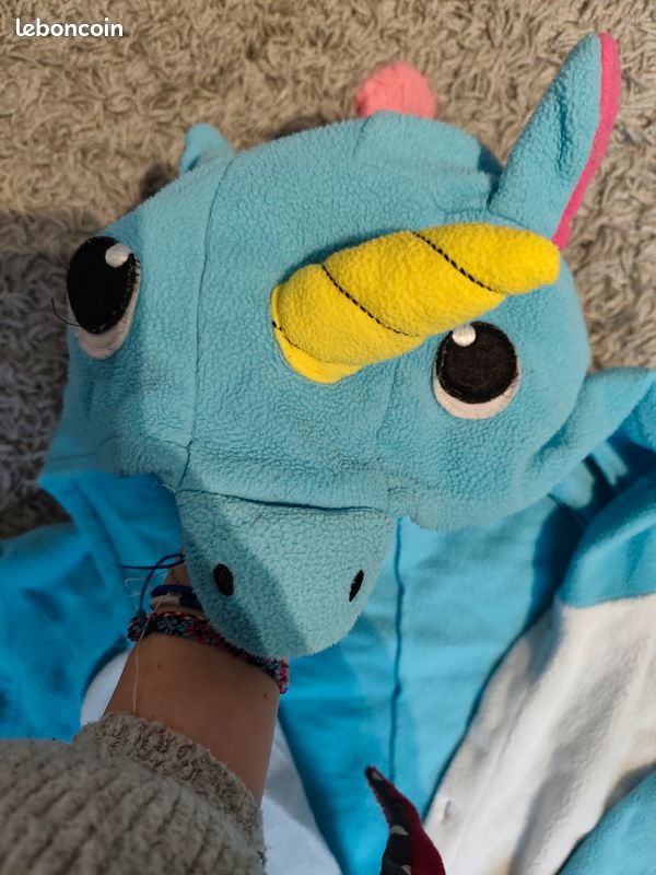 Pyjama une pièce licorne pilou pilou (image 3)