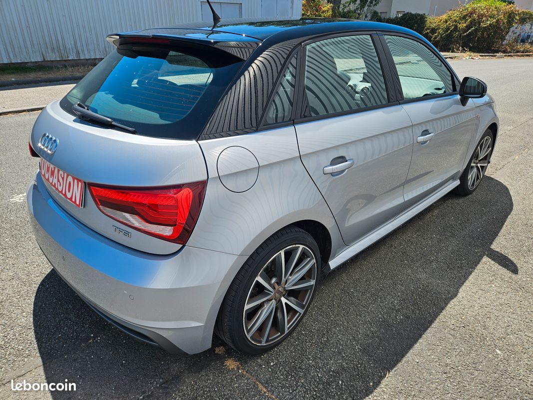 Audi A1 Sportback 1,4 TFSI 125 S-line S-tronic -Garantie 6 mois- (A3, Golf, Ambition Luxe, Sline, Stronic) (image 2)