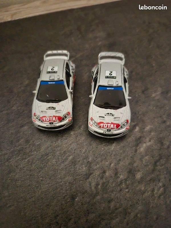 Voiture Miniature Majorette Peugeot 206 WRC Ref 205B - Occasion, Idéale Pour Les Collectionneurs