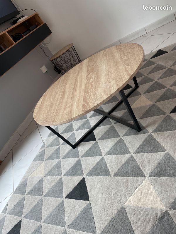 Table basse bois (image 1)