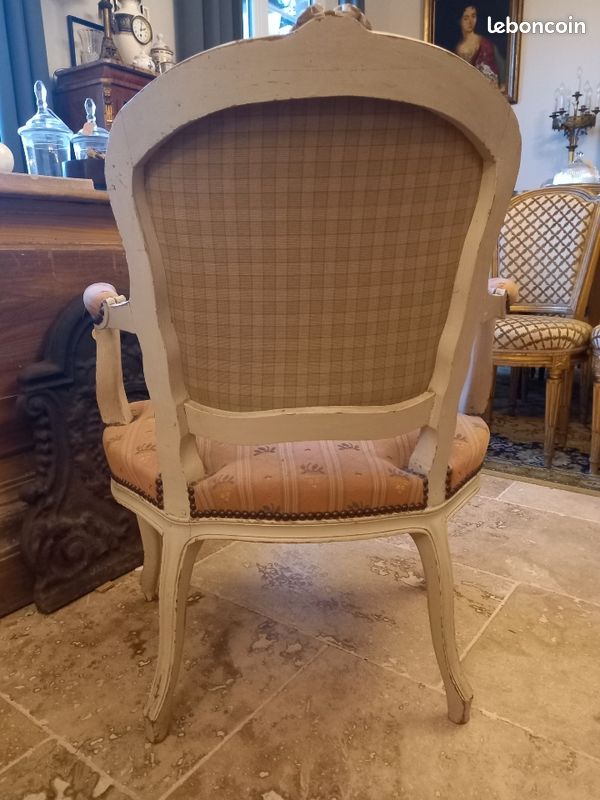 Fauteuil Louis XV Epoque 18eme (image 5)
