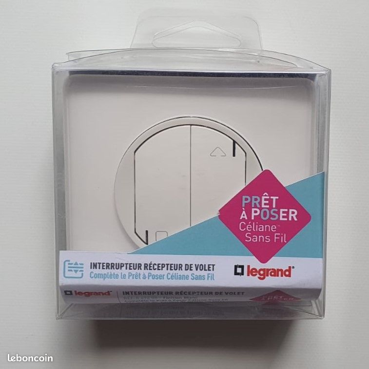 Lot électricité/domotique Legrand – Détecteurs de mouvement, interrupteurs de volets roulants, programmateurs, contrôleurs – Neufs (image 4)