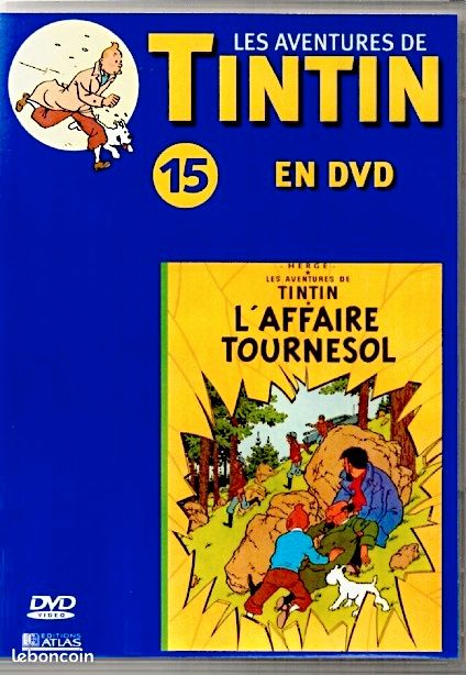 DVD dessin animé Tintin L'affaire Tournesol - DVD - Films