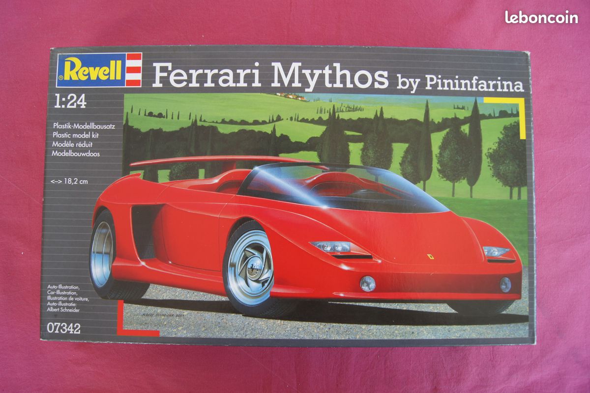 Kit MOG Modeles 1/43 - Ferrari Pininfarina Mythos - À Monter - Boîte - Occasion