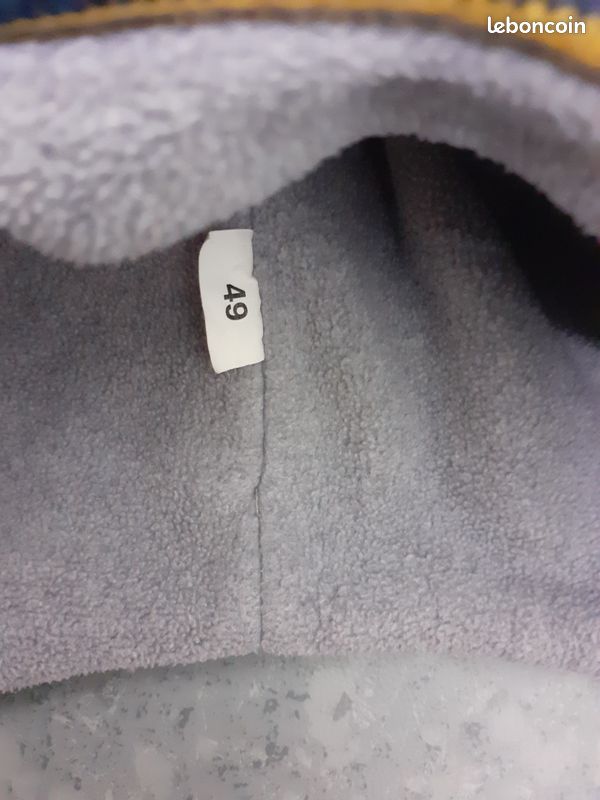 Bonnet péruvien doublé polaire Taille 49 (image 2)