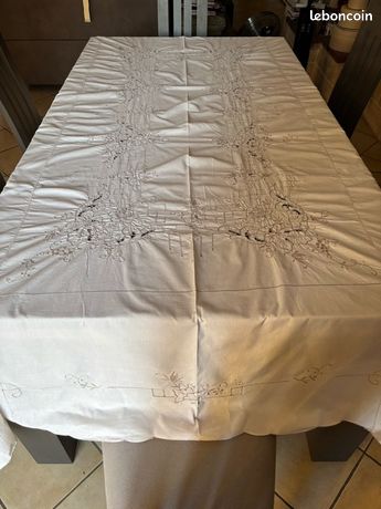 Nappe et 12 serviettes d'occasion - Linge de maison - - page 3