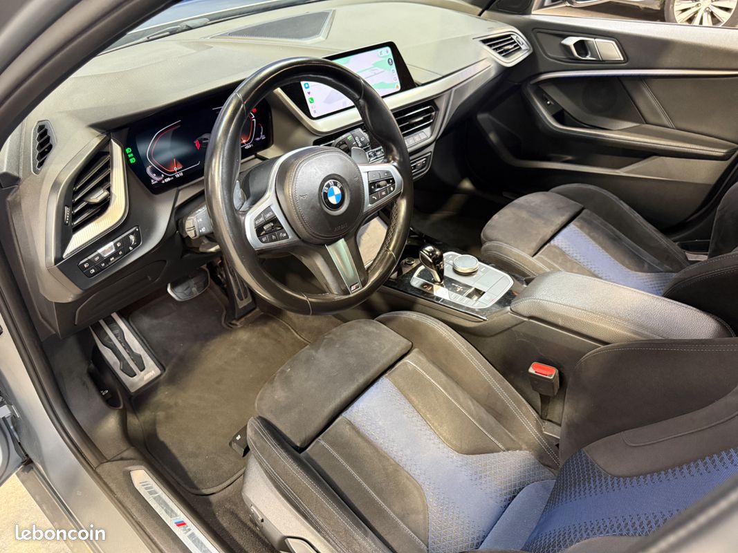 BMW Série 118D 150ch M Sport - Suivi Complet - CarPlay - Toit ouvrant - Frozen Pure Grey (image 12)