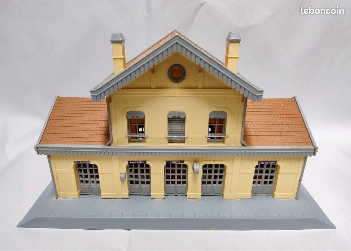 Grande Gare Jouef HO 41233 - Maquette Train électrique - Analogique - Très Bon état