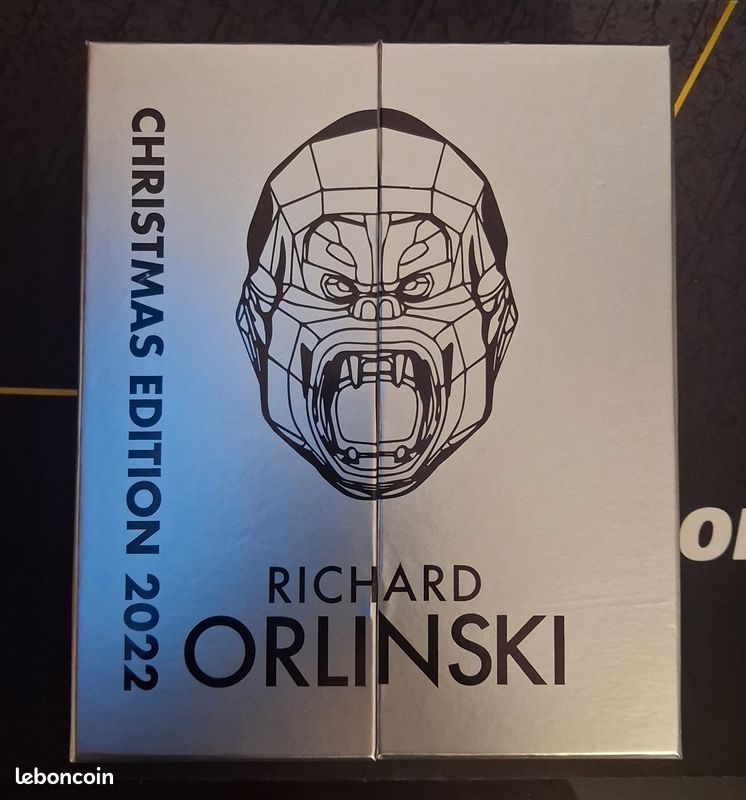 Richard Orlinski Kong Silver Noël - ÉDITION LIMITÉE - Décembre 2022 (image 7)