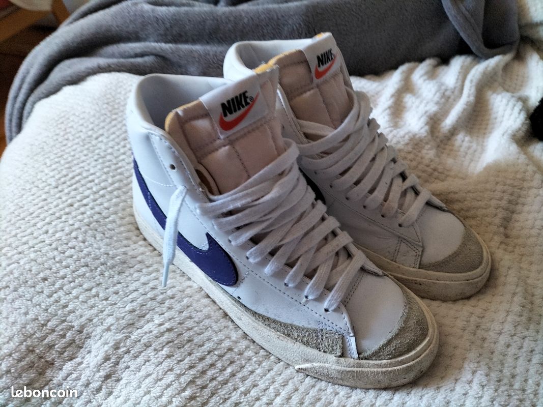 Baskets Nike Nike Blazer Mid Vintage Femme Violet Nike Blazer Mid