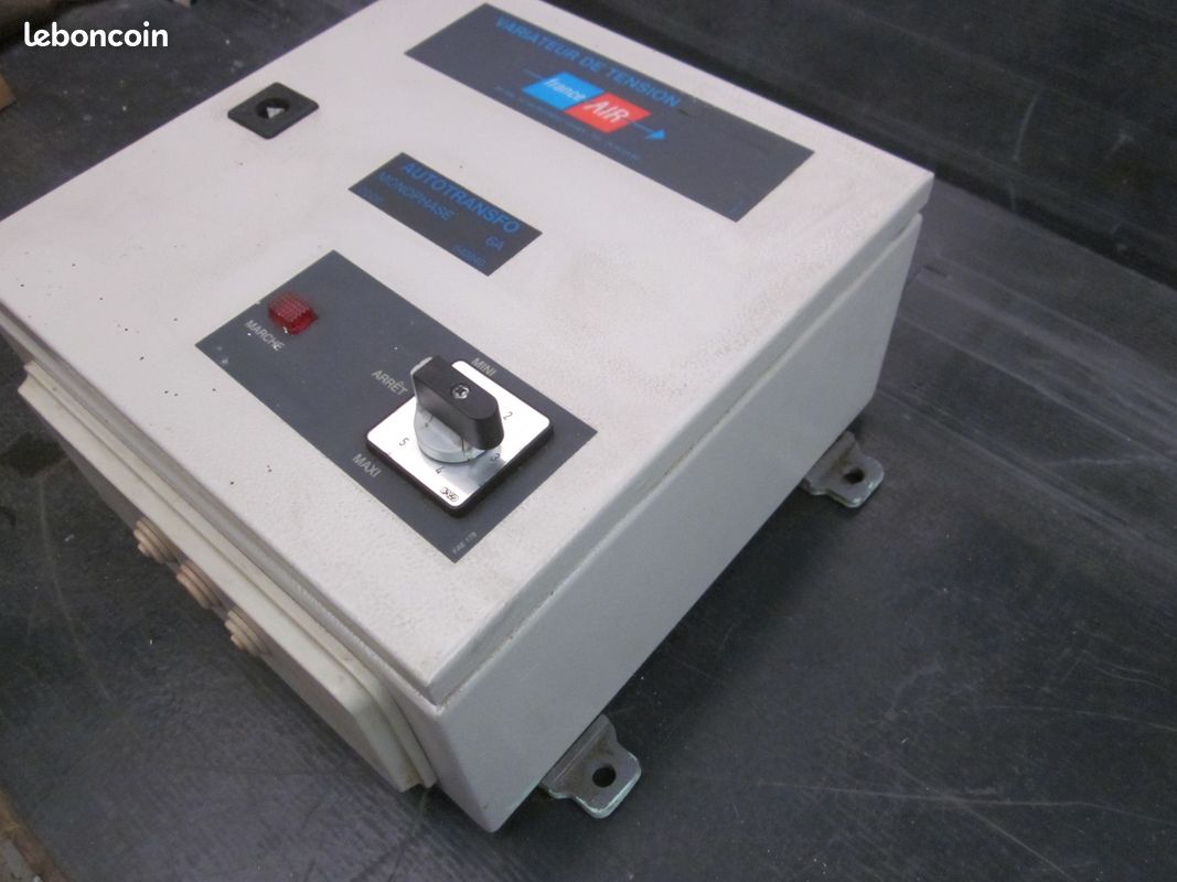 Variateur de vitesse par autotransfo 5 vitesses 220 volts 6 Amp. France Air (image 3)