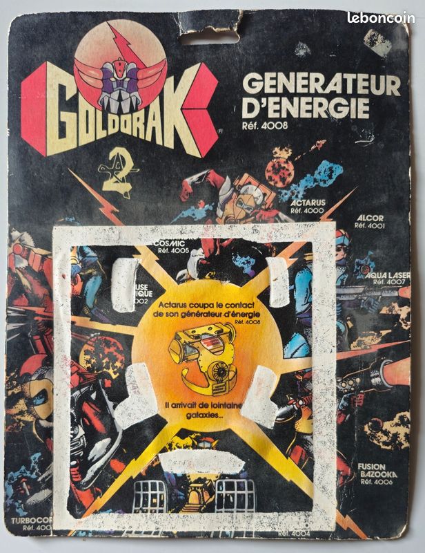 Goldorak Ceji Arbois - Aqua Laser - Neuf Sous Blister - REF4471