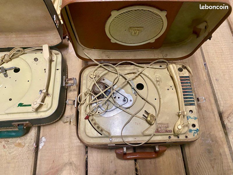Lot de 9 Teppaz électrophones pour pièces (image 3)
