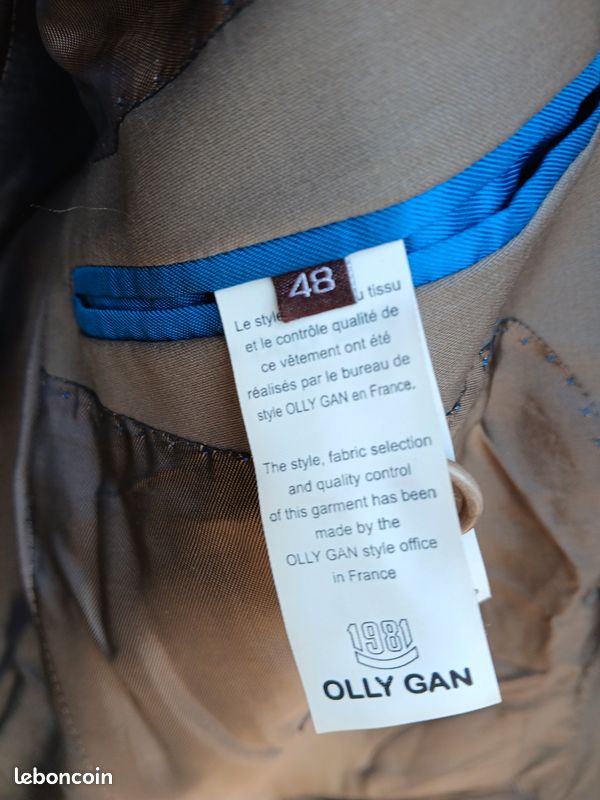 Costume homme slim. Olly Gan (image 6)