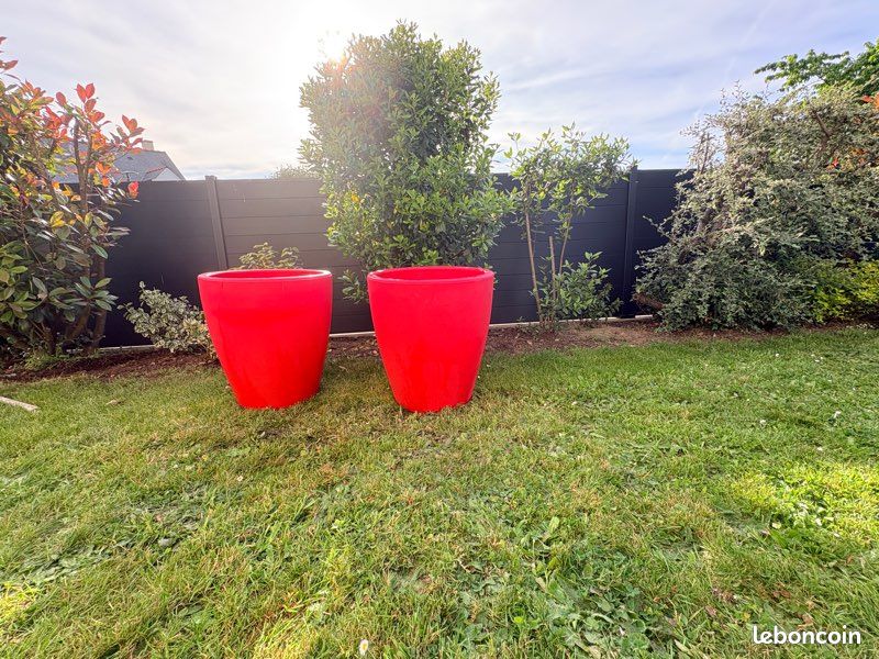 Katigan Lot De 50 Étiquettes De Jardin En Plastique Rouge Pour Bonsaï Et Plantes