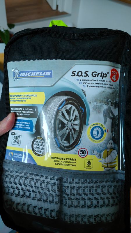 Chaussette à neige Michelin S.O.S grip - Équipement auto